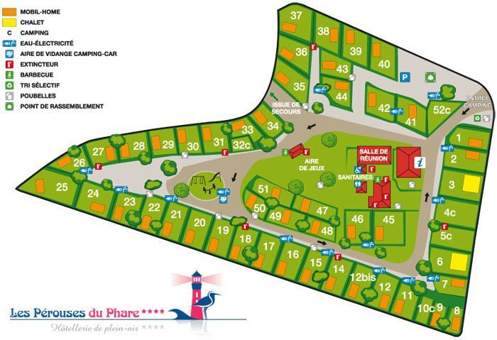 Camping Les Perouses Saint-Clément-des-Baleines Exterior foto